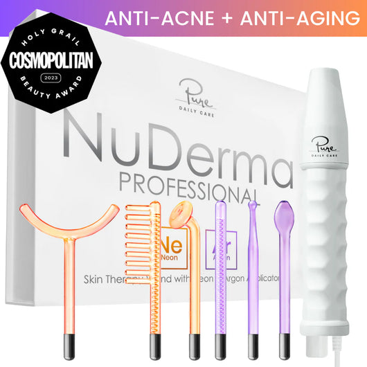 NuDerma Clinical Facial Wand – Wrinkle Reduction & Skin Tightening