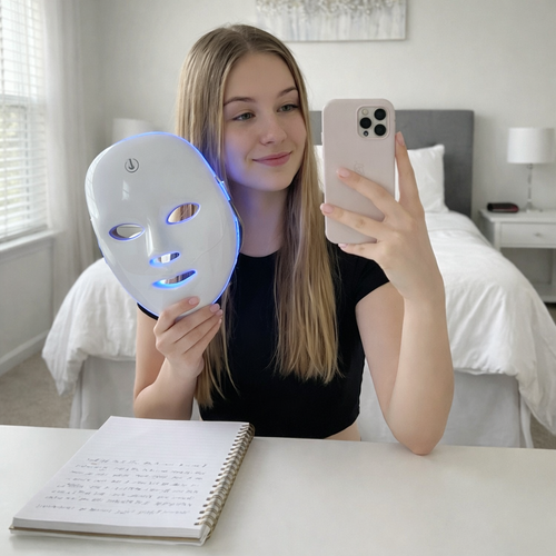 Wireless LED Light Therapy Face Mask