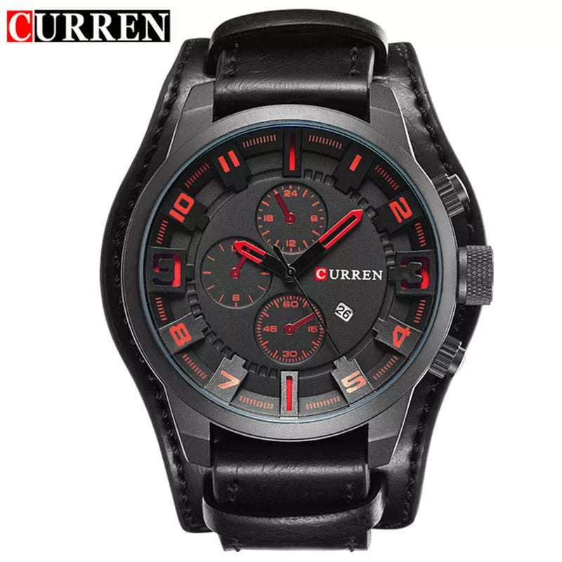 CURREN Classic Leather Quartz Watch