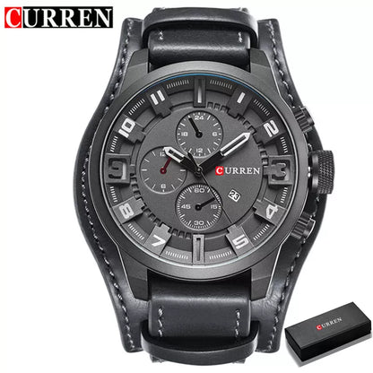 CURREN Classic Leather Quartz Watch