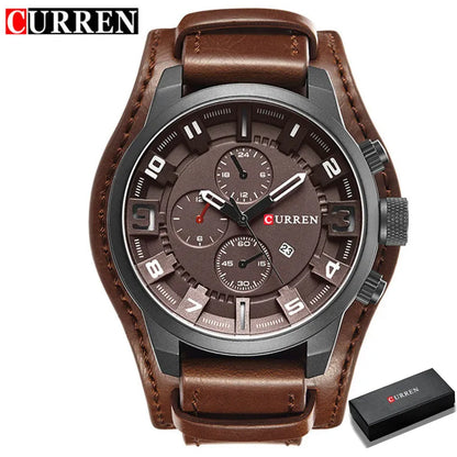 CURREN Classic Leather Quartz Watch