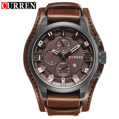 CURREN Classic Leather Quartz Watch