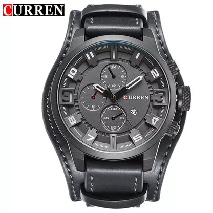 CURREN Classic Leather Quartz Watch