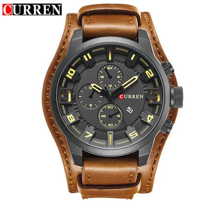 CURREN Classic Leather Quartz Watch