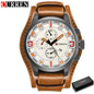 CURREN Classic Leather Quartz Watch